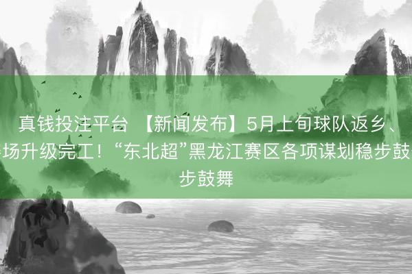 真钱投注平台 【新闻发布】5月上旬球队返乡、赛场升级完工！“东北超”黑龙江赛区各项谋划稳步鼓舞