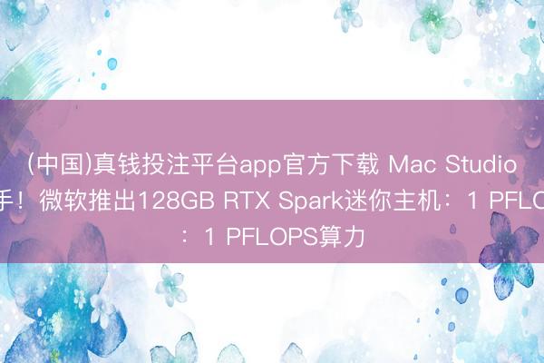 (中国)真钱投注平台app官方下载 Mac Studio最强敌手！微软推出128GB RTX Spark迷你主机：1 PFLOPS算力